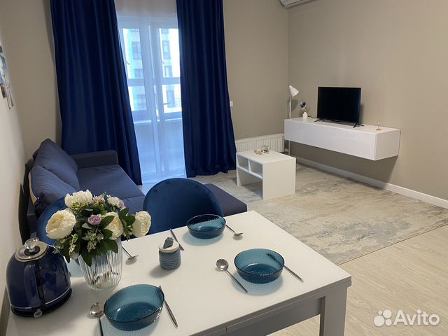 

Квартира-студия, 28 м², 2 кровати