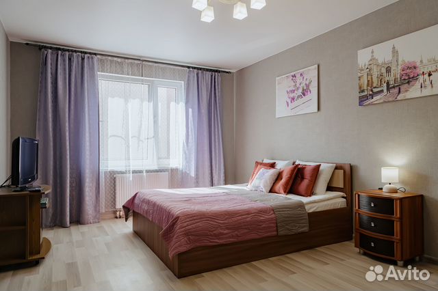 

1-к. квартира, 36,2 м², 2 кровати