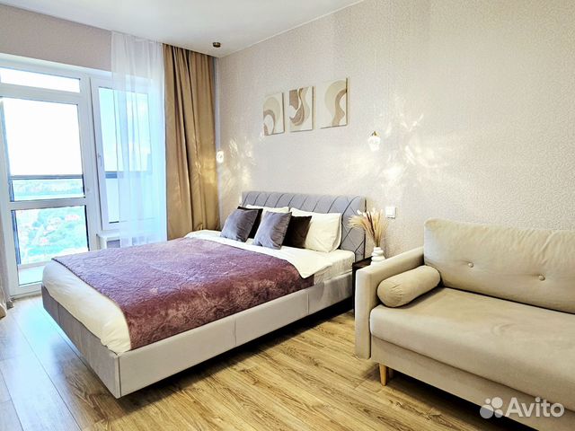 

1-к. квартира, 45 м², 2 кровати