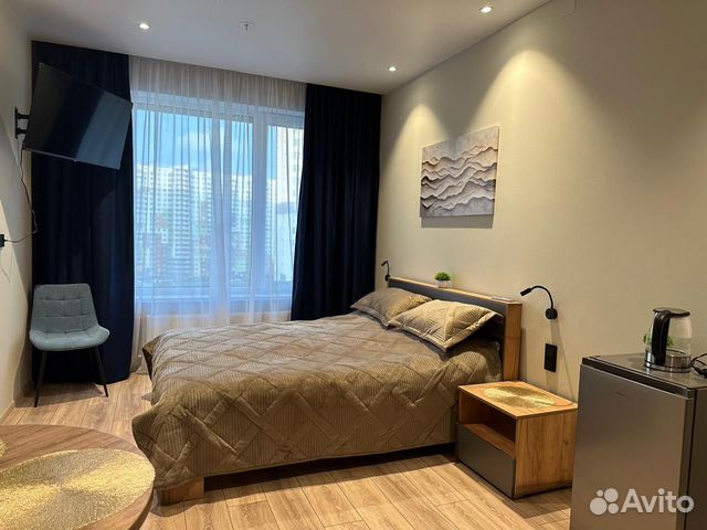 

Квартира-студия, 25 м², 1 кровать