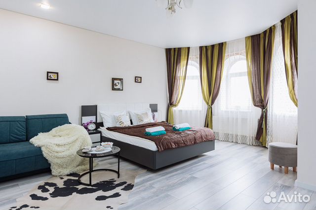 

1-к. квартира, 43,5 м², 3 кровати