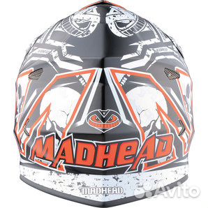 Мотошлем мото мотоцикл madhead шлем мотозащита
