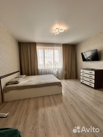 

1-к. квартира, 38 м², 2 кровати