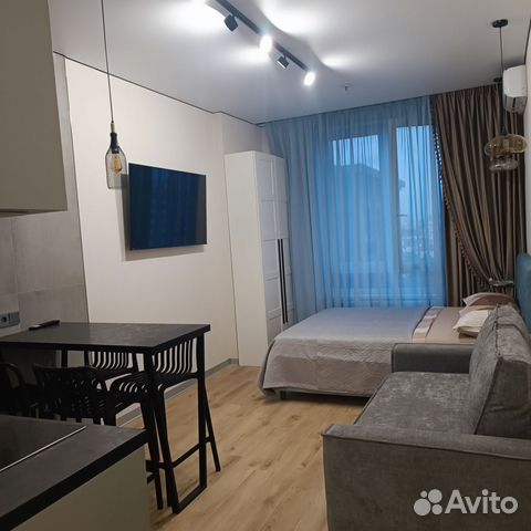 

Квартира-студия, 25 м², 2 кровати