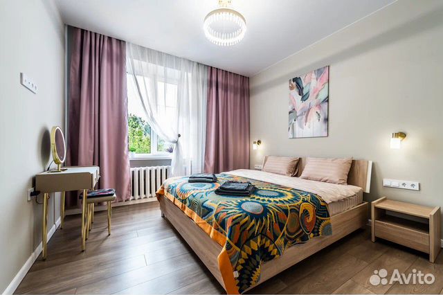 

2-к. квартира, 60 м², 2 кровати