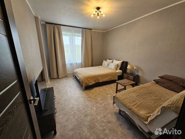 

1-к. квартира, 43 м², 3 кровати