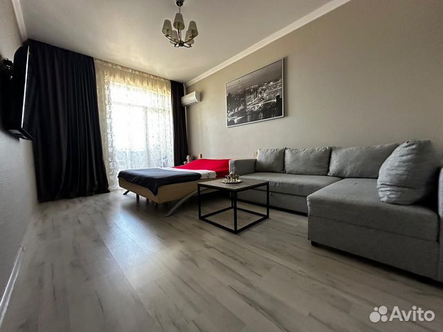 

1-к. квартира, 45 м², 3 кровати