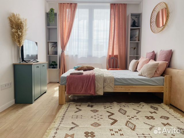 

1-к. квартира, 32 м², 2 кровати