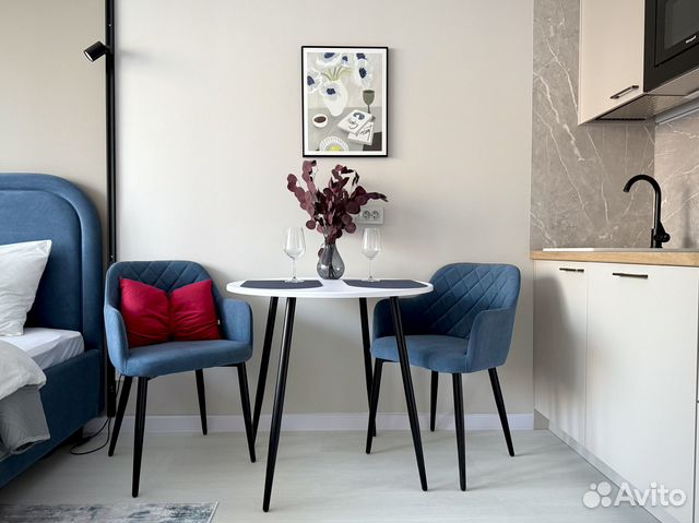 

Квартира-студия, 27 м², 1 кровать