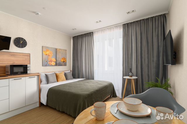 

Квартира-студия, 22 м², 1 кровать