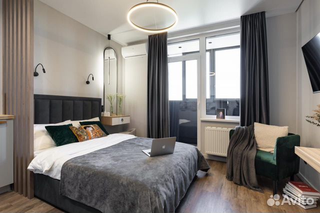 

Квартира-студия, 25 м², 1 кровать