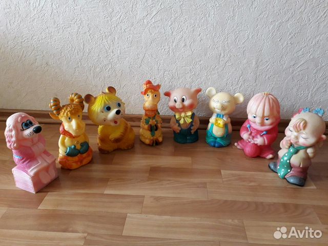 Резиновые игрушки СССР Резиновые игрушки СССР