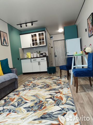 

Квартира-студия, 27 м², 2 кровати