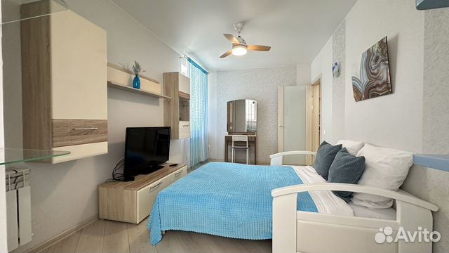 

1-к. квартира, 38 м², 3 кровати
