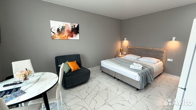 

Квартира-студия, 28 м², 2 кровати