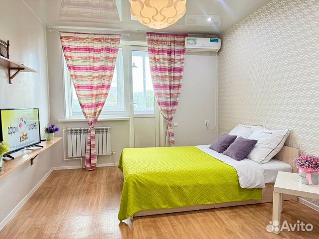 

1-к. квартира, 38 м², 2 кровати
