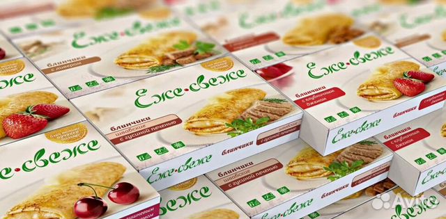 Линия производства блинчиков с начинкой Линия производства блинчиков с начинкой
