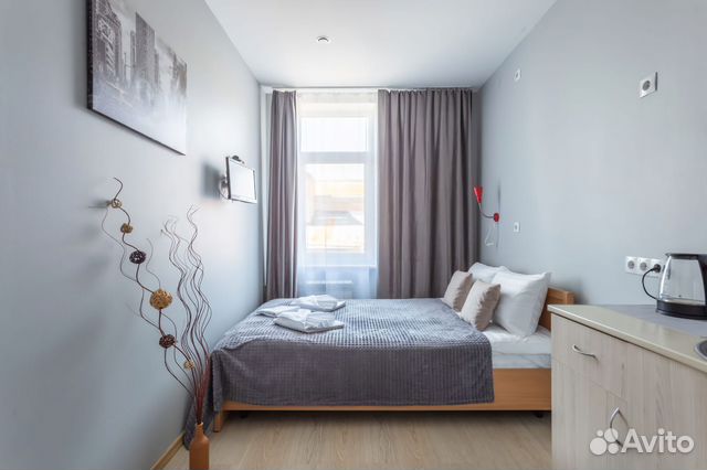 

Квартира-студия, 13,5 м², 1 кровать