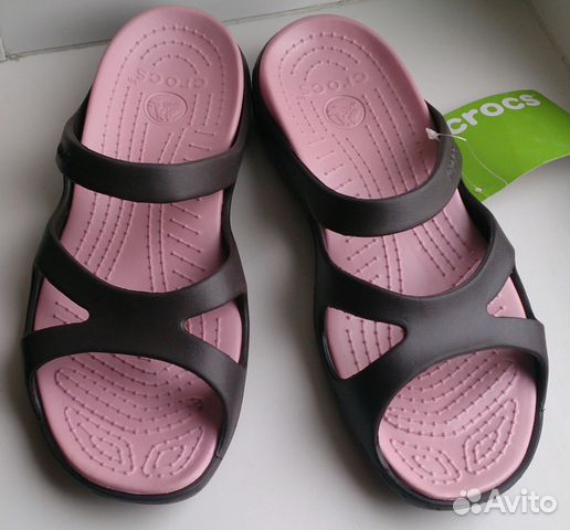 Босоножки шлепки Crocs Meleen 35 36 37 р. 2 цвета Босоножки шлепки Crocs Meleen 35 36 37 р. 2 цвета