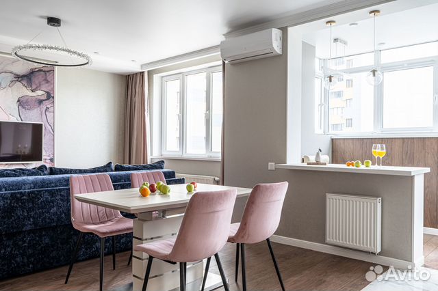 

1-к. квартира, 47,4 м², 2 кровати