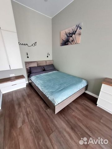 

Квартира-студия, 33 м², 2 кровати