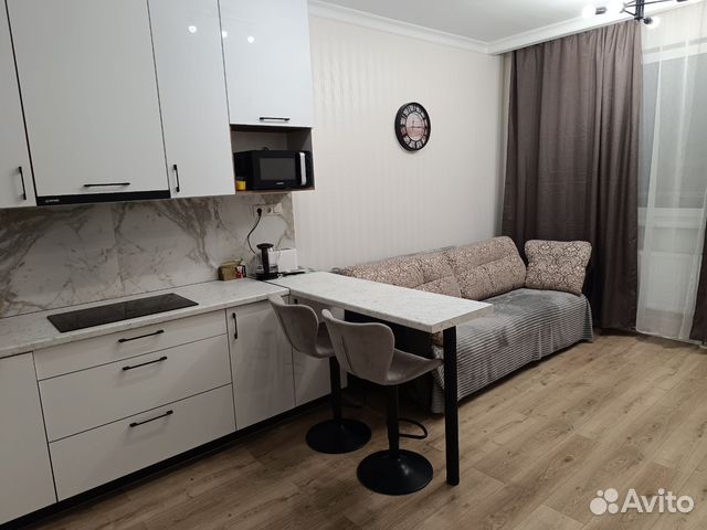 

Квартира-студия, 30 м², 1 кровать