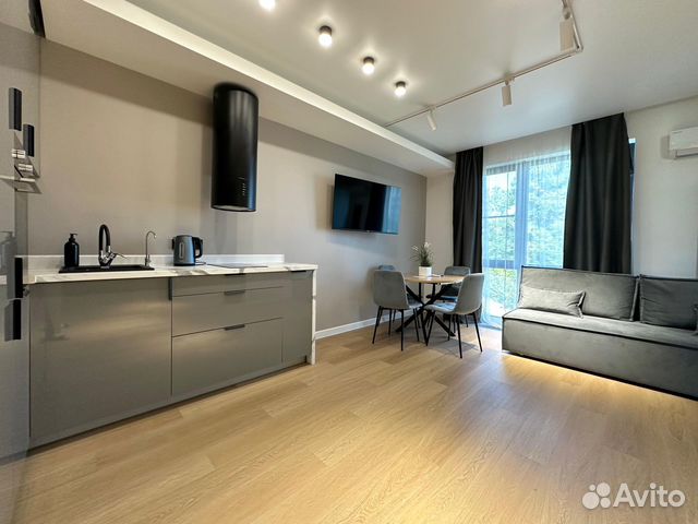 

Квартира-студия, 40 м², 2 кровати