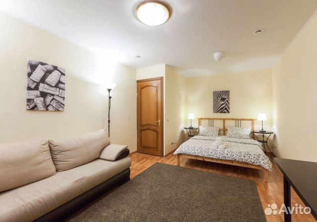 

1-к. квартира, 40 м², 2 кровати
