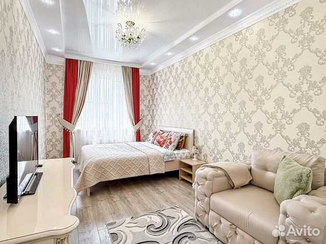 

1-к. квартира, 45 м², 2 кровати