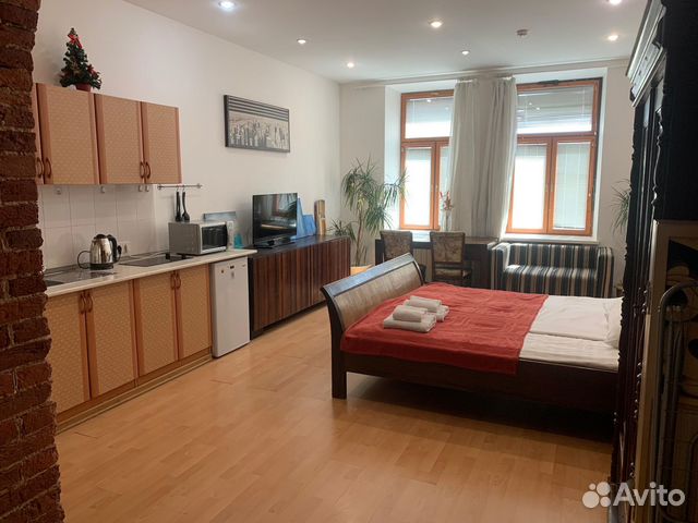 

Квартира-студия, 28 м², 1 кровать