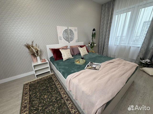 

1-к. квартира, 37,3 м², 2 кровати