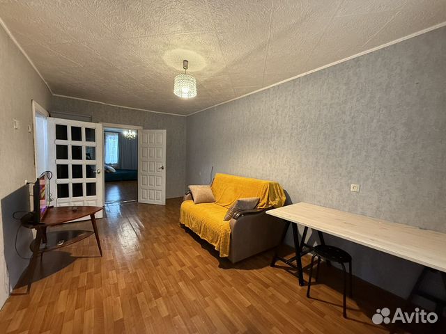 

1-к. квартира, 46 м², 2 кровати