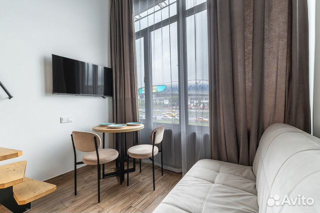 

Квартира-студия, 25 м², 2 кровати
