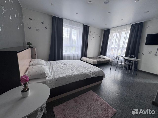 

Квартира-студия, 35 м², 2 кровати