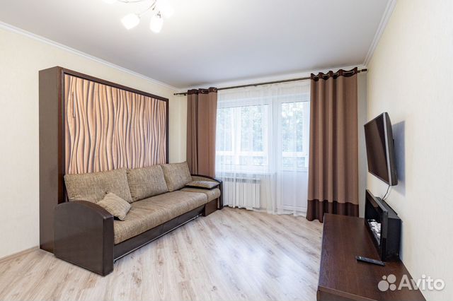 

1-к. квартира, 42 м², 2 кровати
