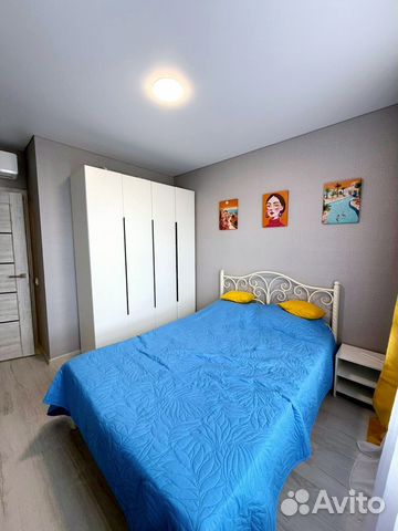

1-к. квартира, 33,5 м², 2 кровати