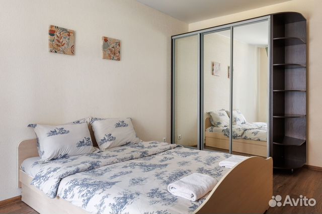 

1-к. квартира, 41,7 м², 2 кровати