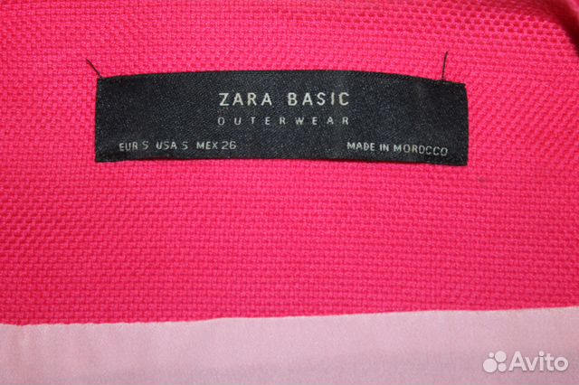 Летнее пальто Zara цвет фуксия,Morocco,S,M Летнее пальто Zara цвет фуксия,Morocco,S,M