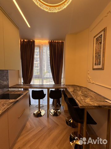 

Квартира-студия, 30 м², 2 кровати