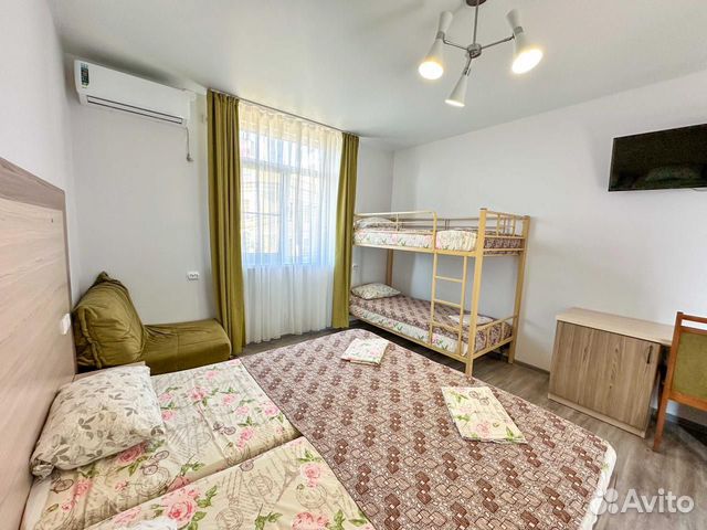 

Квартира-студия, 26 м², 4 кровати