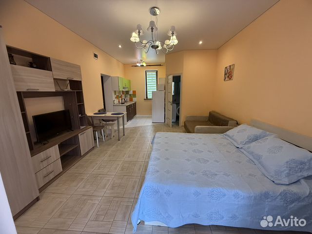 

Квартира-студия, 28 м², 2 кровати