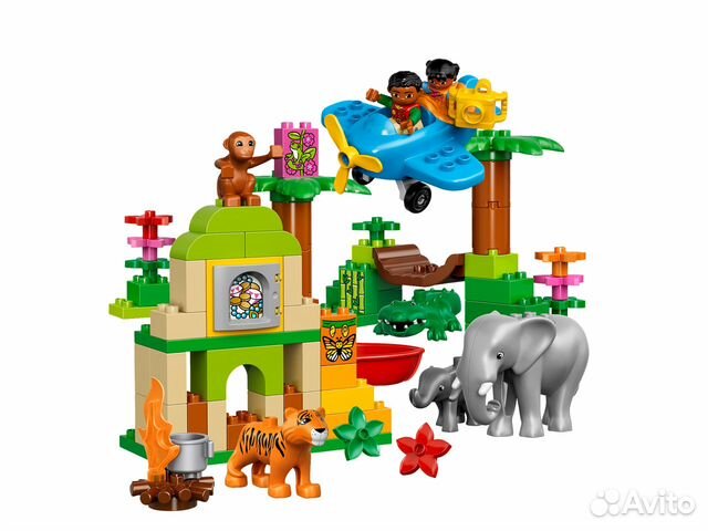 Lego Duplo* 10804 Животные Джунглей Азия /новый Lego Duplo* 10804 Животные Джунглей Азия /новый