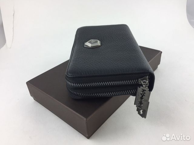 Мужской кожаный клатч Philipp Plein арт.9711 Мужской кожаный клатч Philipp Plein арт.9711
