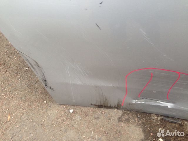 Дверь задняя правая на Nissan Almera G15