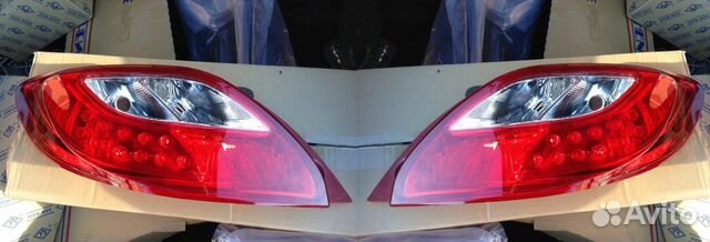 Задний фонарь Мазда 2 с 2007 по 2014 г
