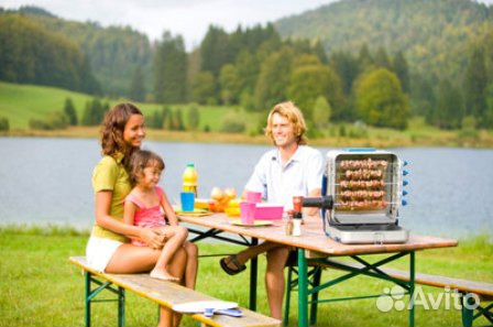 Шашлычница газовая Campingaz Rotario новая