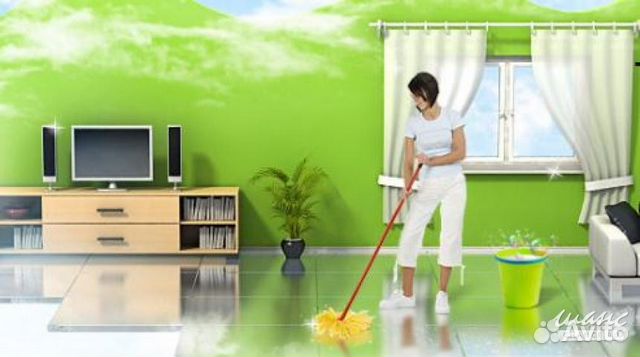 Уборка квартир,домов,помещений