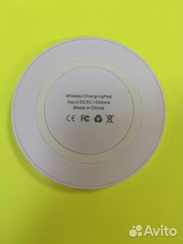 Беспроводное зарядное устройство Ultra Slim Qi Бел