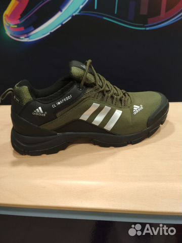 Зимние кроссовки Adidas хаки мембрана (41-45) Зимние кроссовки Adidas хаки мембрана (41-45)
