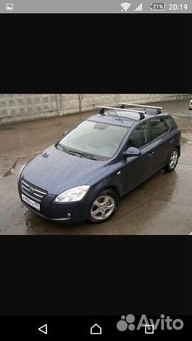 Дуги поперечины багажник на Kia Ceed